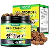 Probiotika Hunde als Leckerli, Verbesserte Verdauung & Immunsystem, Hund Darmflora aufbauen, Empfindliche Bäuche, Wachsartige und Juckende Ohren 120 Snacks (300g)
