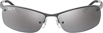 Men's Rb3183 Rectangular Sunglasses