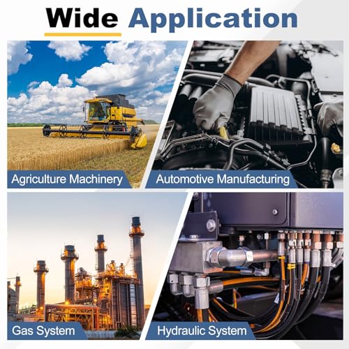 Bouchon hydraulique JIC de précision en acier zingué résistant - 7
