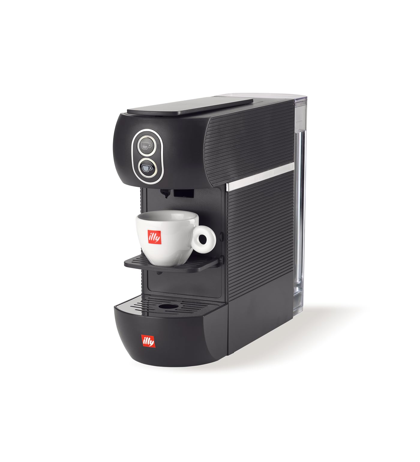 illy Nouvelle Machine à Café Gaufre ESE 44mm, filtre papier, noir
