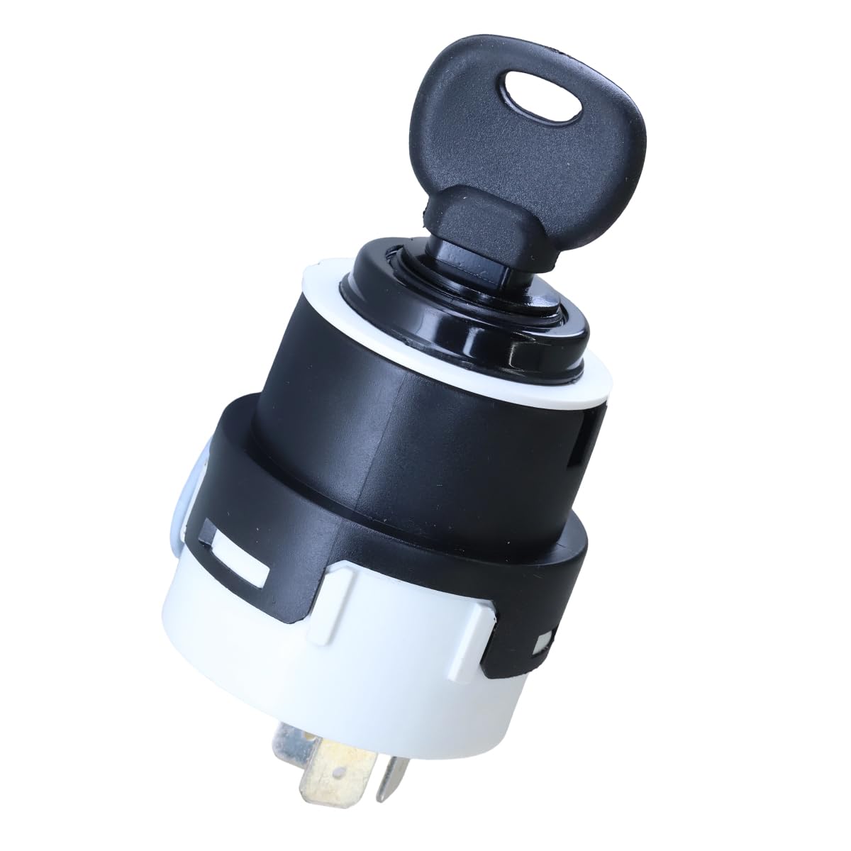 Selyse Interruttore di accensione da 12 V/24 V con 2 chiavi, 10 pin con interruttore di accensione on/off per auto, moto, barche ed escavatori JCB.