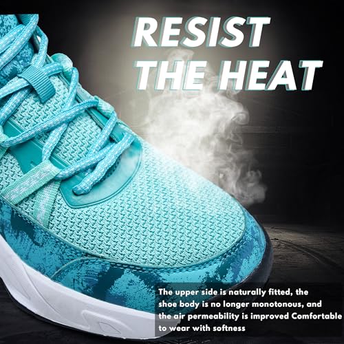 CJSPORX Men Women Basketball Shoes Breathable Non Slip Outdoor Fashion Sneakers4