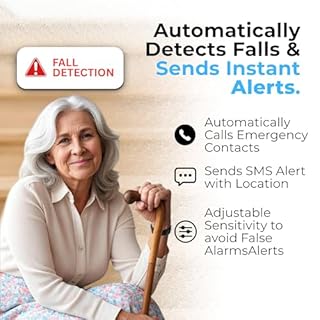 Seculife Smartwatch: Medical Alert Bracelet with GPS Tracker, Fall Detection Smart Watch, 2 Way Calling, SOS Button, Medical Watch, Emergency Device for Seniors, Life Alert System, Elderly Monitoring