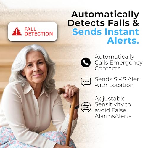 Seculife Smartwatch: Medical Alert Bracelet with GPS Tracker, Fall Detection Smart Watch, 2 Way Calling, SOS Button, Medical Watch, Emergency Device for Seniors, Life Alert System, Elderly Monitoring - Image 2