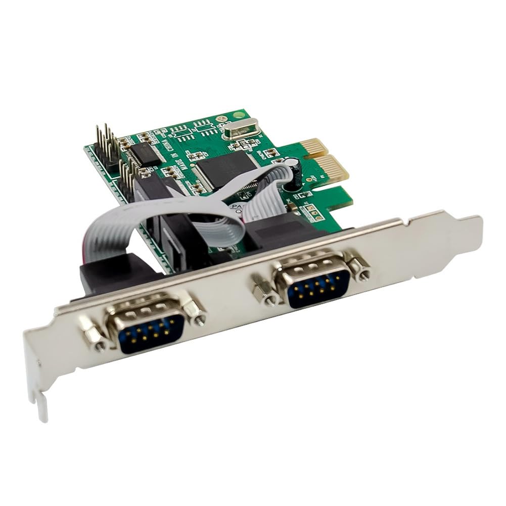 Amazon | Ducevnaoe 拡張カード 310 PCIe X1 CH384L 4S DB-9 ピン 232
