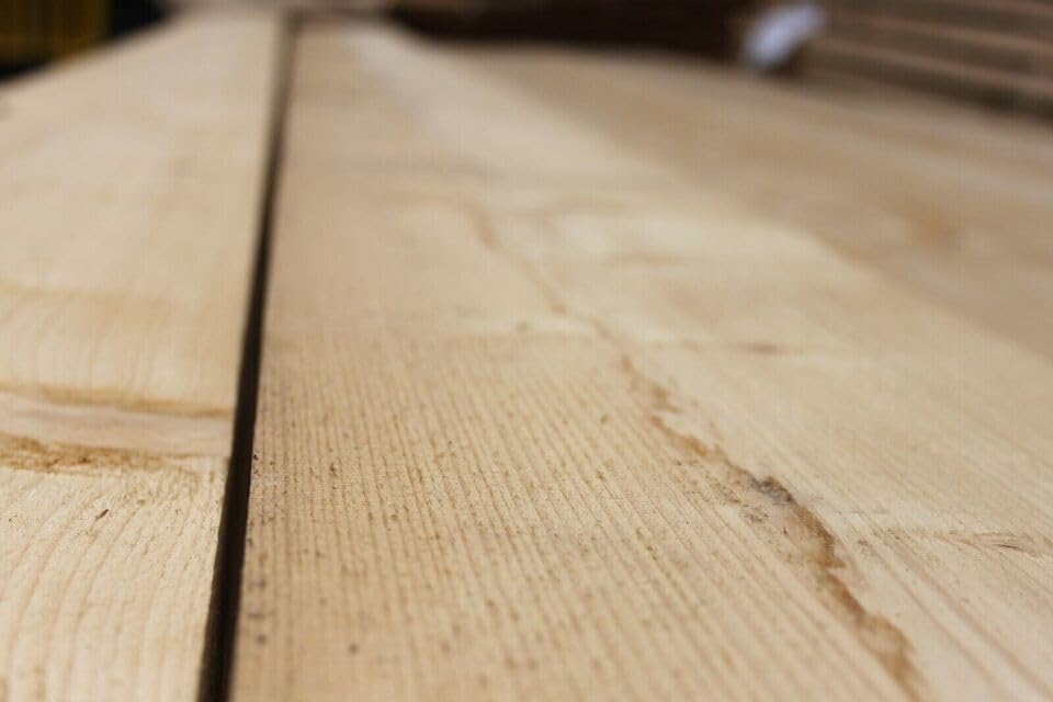 Scaffold Boards Timber Planks 1ft to 10ft Long x 9" Wide Unbanded Grade A Scaffold Boards/Planks (2, 6 foot long)