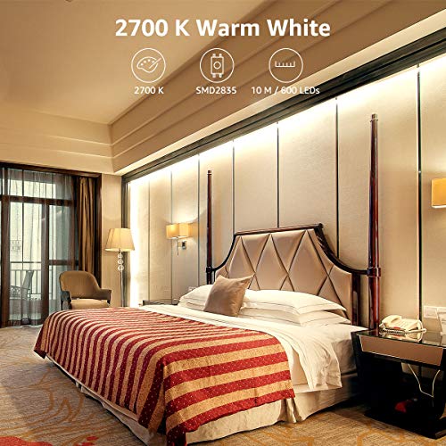 Tira LED Dimmable Lepro 32.8Ft Blanco 2 Piezas miniatura 7