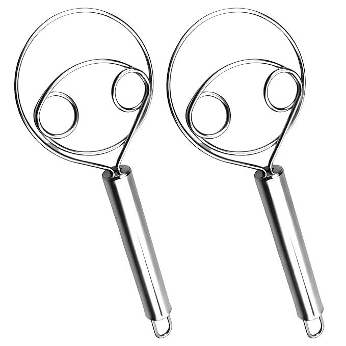 TARNENTTA Stainless Steel Atta Maker, Dough Mixer, Baking Tools Beater, Roti Atta Blender, Flour Mixer for Bread, Cake, Pizza Dough, Pack of 1