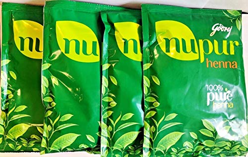 Nupur Natural Henna 120g Pack de 4 miniatura 1