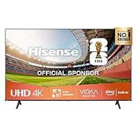 Hisense Smart TV 43" 4K Ultra HD 2025 43E63QT, Smart TV VIDAA U8, Dolby Vision, HDR 10, Game Mode Plus, Alexa Built-in, VIDAA Voice, Tuner DVB-T2/S2 HEVC 10, lativ&ugrave; 4K, 43'', 2025 LED