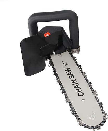 Miniatura 9 de Soporte de sierra de cadena eléctrica, montaje de acero de alta velocidad, accesorio de motosierra, herramienta de corte de madera para amoladora