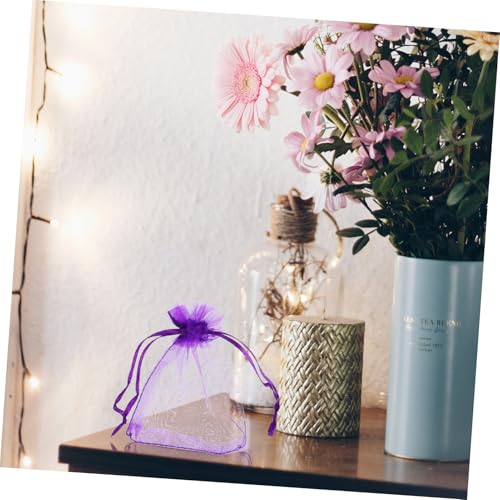 100 bolsas saquetas secas lavanda para almacenamiento miniatura 3