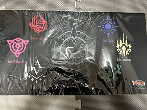 ヴァンガード プレイマット ヤマダデンキ限定 国家マーク 世界に40枚限定 ヴァンガード プレイマット ヤマダデンキ限定 国家マーク 世界に40枚