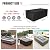 Youlvy Fire Pit Cover Rectangular 56 Inch,Propane Gas Fire Pit Table Cover,Outdoor Waterproof Firepit Table Cover - 56 x 27 x 15 Inch