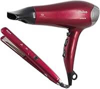 Kit Secador e Prancha Philco PKT3250 Cherry 220V
