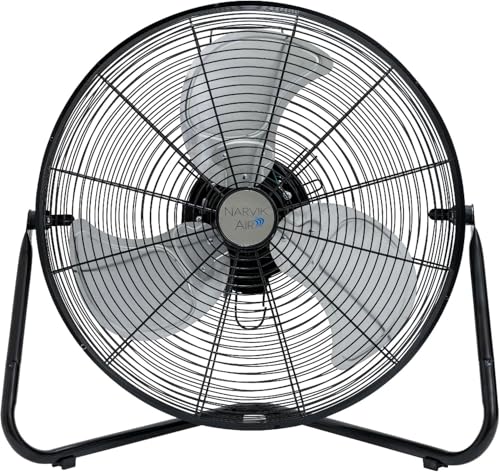 Opiniones y reviews de Ventilador Man de Piso los 10 mejores. 46 Narvik Ventilador Industrial de Piso y Pared 20” Metálico, 5150 CFM, Aspas de Aluminio, 3 Velocidades con Inclinación Ajustable 1 Año de Garantía