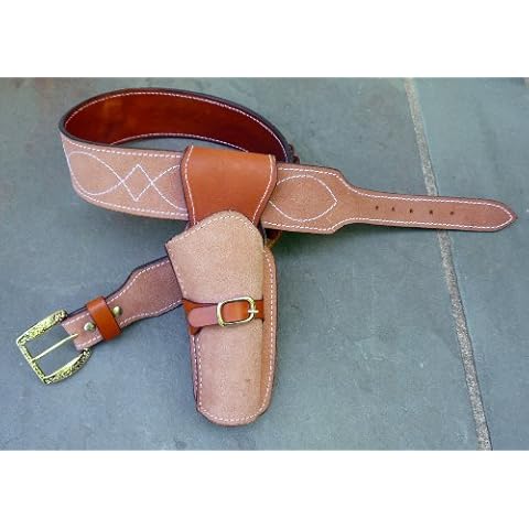 Clint Eastwood Holster Rig - Cowboy Western Gun Belt 36" - 46" The Good The Bad and The Ugly - Great Gift Cover