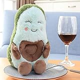 AYQX 22CM Linda Pareja de Aguacate de Peluche de Juguete Relleno muñeca cojín Almohada niño niña bebé niña 22cm Hombre