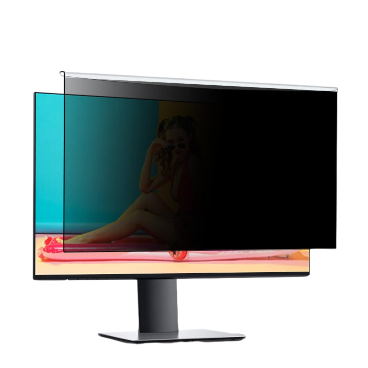 Aioneer Anti-Spy Monitor Filter, Universal Privacy Screen Hanging Easy To Install Desktop Computer Filter For Information Protection, Offices, Cafes, Shopping Malls-32in 730 * 440mm