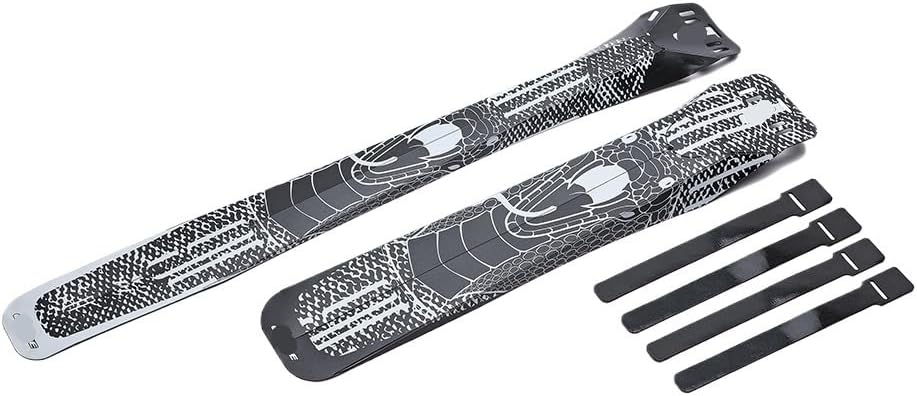 Motorbike Splash Mudguard Front Rear Mud Guard Foldable Bicycle Mudguard Wings Dustproof Lightweight Fixed Gear Accessories for Mountain Road Bike