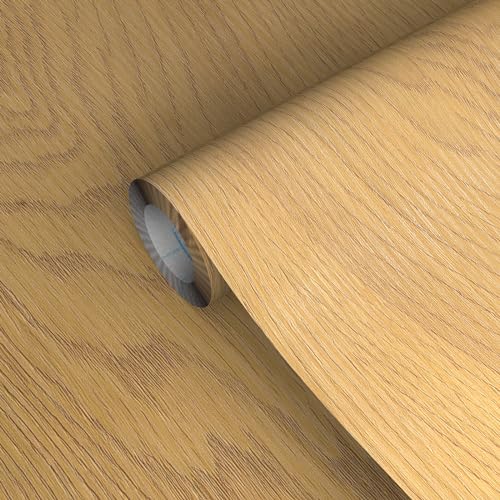 Image of GSCIT Club Wood Grain Repair Tape, 15.7 inch X 15ft Self Adhesive Oak Grain Repair Patch for Tables, Chairs, Baseboards, Doors, Windows, Floors, Handicraft DIY.