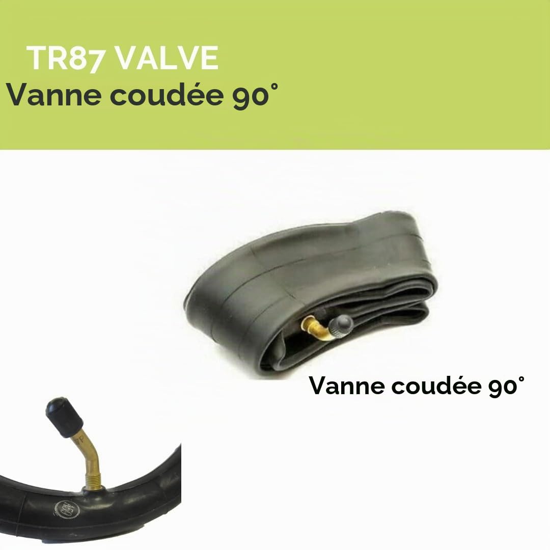 Pneu 2.50-8 + Chambre à air avec Valve Coudée COPERTONE 4PR HFT216 TT Caoutchouc Roue POUR Scooter Industriel Avant Arrière