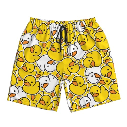 Mens Swim Trunks Quick Dry Swim Shorts with Mesh Lining Breathable Men's Beach Pants Swimwear Bathing Suits