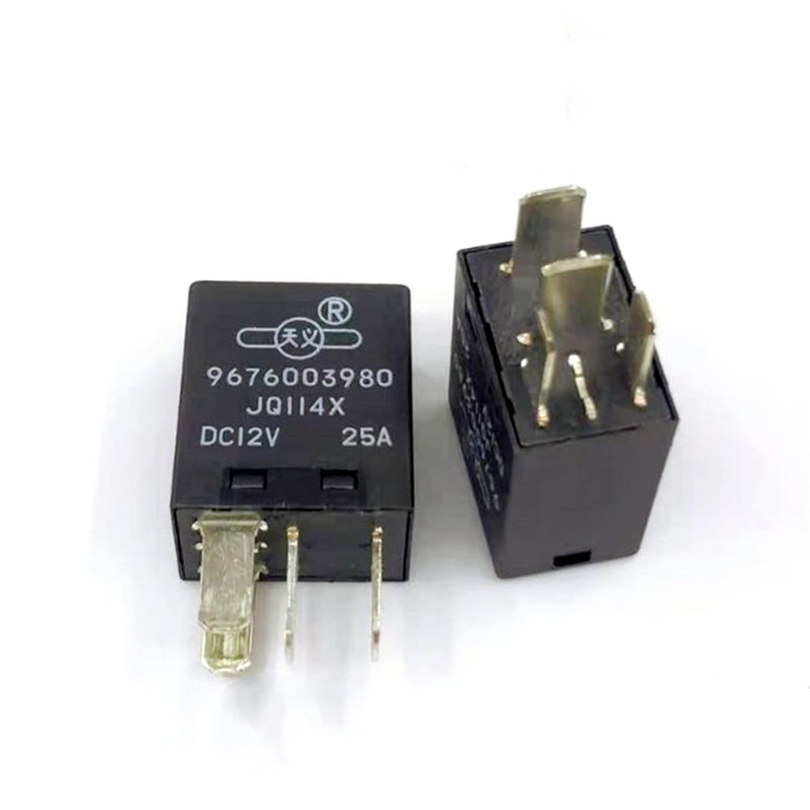 GJZIFGFWQ Relay 9676003980 12VDC DC12V 12V 25A 4PIN(5PCS)