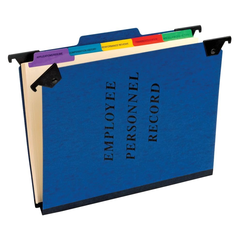 Buy Pendaflex Employee/Personnel Folders, Blue (SER-2-BL) Online at