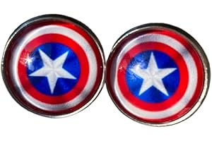Celebrate Women's Power with Captain Shield Stud Earrings