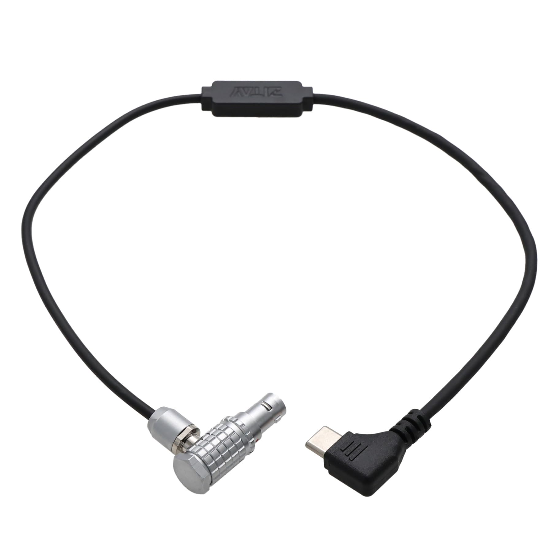 HangTon Record Control Cable for Komodo X Camera and DJI RS2 RS3 RS 4 Pro Gimbal, Focus Pro Grip, USB-C to 9-pin Right Angle, 30cm