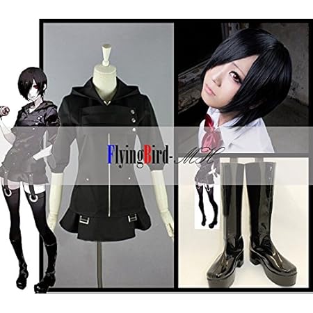 Amazon 豪華版 コスプレ衣装 ウィッグ 靴付き 東京喰種トーキョーグール 日常服 霧嶋 董香 きりしま とうか トーカ ラビット オーダーサイズ製作可能 コスプレ 仮装 通販