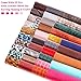 35 Pcs Faux Leather Sheets for Earrings Making, Cridoz 7 Styles Faux Leather Fabric Sheet for Earrings Making, Hair Bow and Crafts, 6.3 x 8.3 Inches