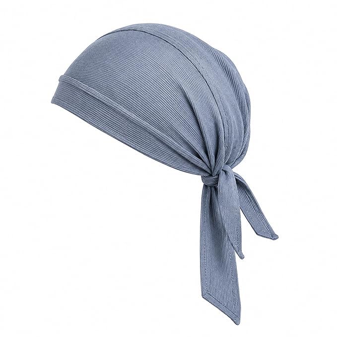 Image of GG BAI Cottrise Sikh Religious Patka Headwear Sweat Wicking Doo Rag Cooling Dew Rag Helmet Liner Hat Large Motorcycle Head Wrap Bandana Skull Caps for Men and Women