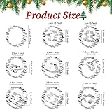 Zoom IMG-1 9pcs formine per biscotti acciaio Zoom IMG-1 9pcs formine per biscotti acciaio