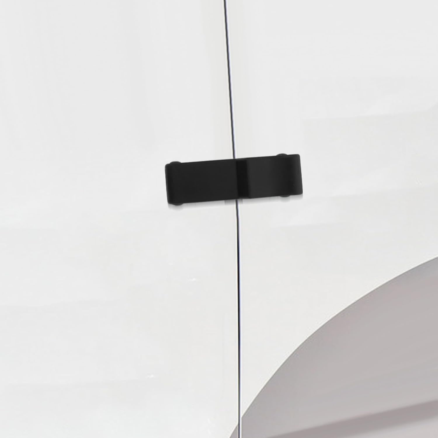 2pcs Flexible Rubber Draw Latch for Boat Compartment and Cargo Box with Fixing Bracket, 96x29x20mm Over-Center Storage Rack Latches for Cooler and Door Handle