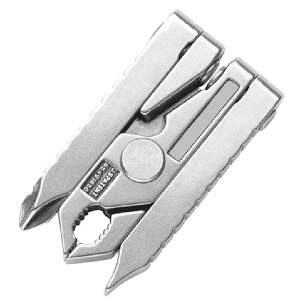 Mini Portable Folding Multitool Plier Stainless Steel Outdoor Camping Survival