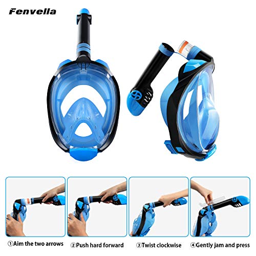 Fenvella Maschera Subacquea, Maschera Snorkeling