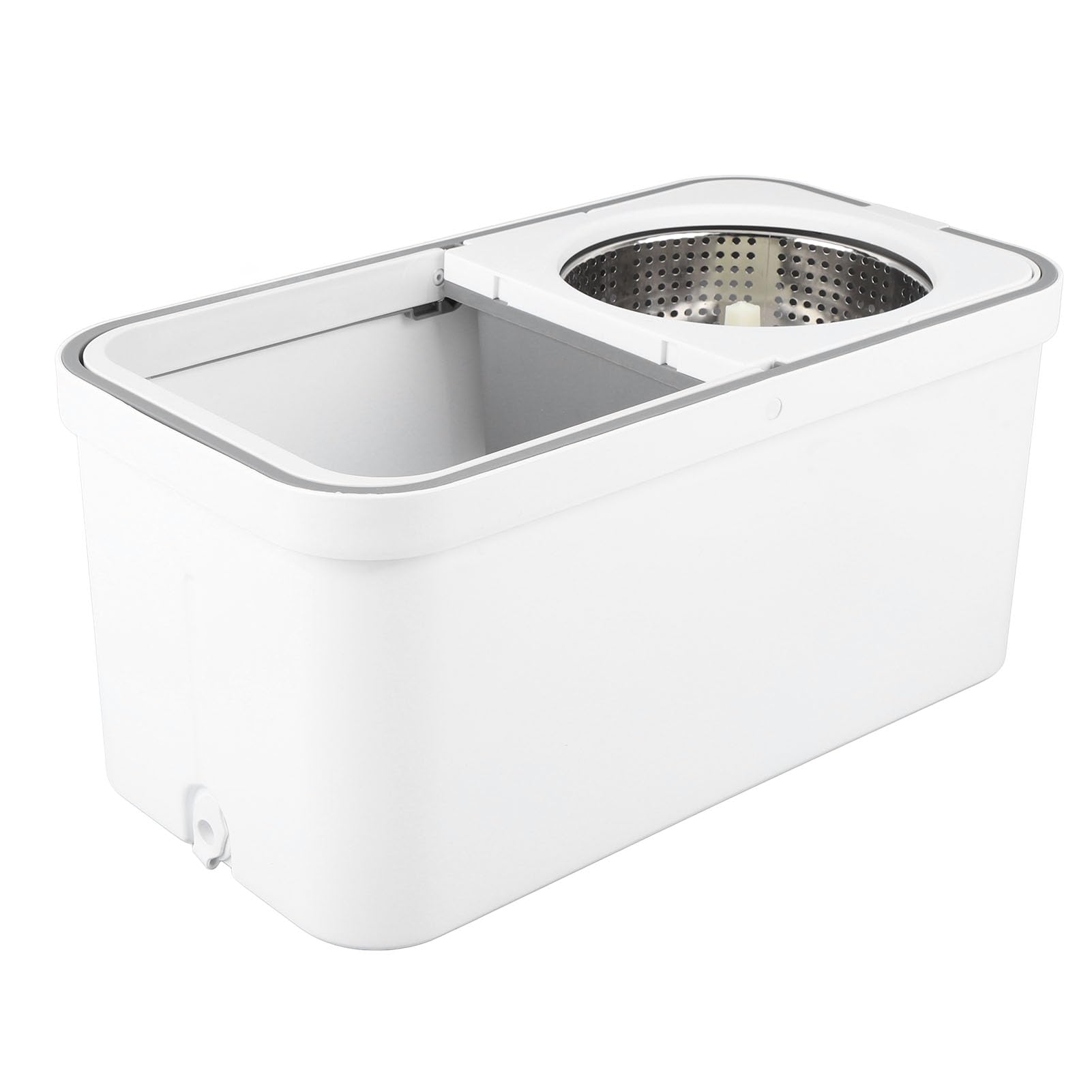 Haofy Cubo DE MOP Sping con Set DESCRIBA DE WRINGE 360 Grados Claza Giratoria Traño Microfibra Mapas Giratorios Piso Giratorios para Mopos