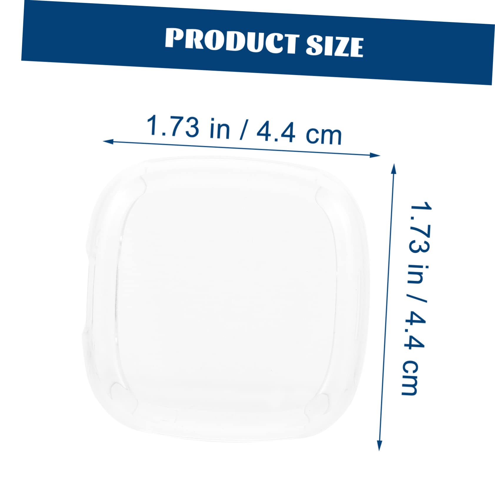 DOITOOL 5 Set 2 Custodie Protettive Per Orologi Antigraffio Riutilizzabili Staccabili Pellicola Protettiva Per Lo Schermo 4 Pezzi * 5