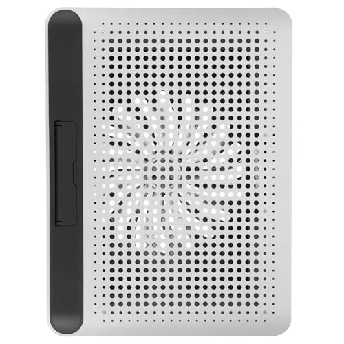 Enfriador de computadora portátil base ajustable ventilador aluminio portátil grande 18 pulgadas casa
