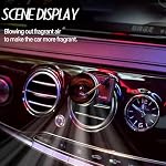 Maicican 12pcs Voiture Air Fresheners Clips d'évent,Couvercle d'album de chanteurs Refroidisseurs de voiture pour femmes, Car Inter Accessoires Music Lover Gift (Fashion A)