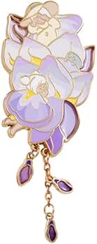 【新品・未開封】sky 花笑むパープルのケープ ピンバッジ【未連携】 ピンバッジ 花笑むパープルのケープ – thatskyshop JP