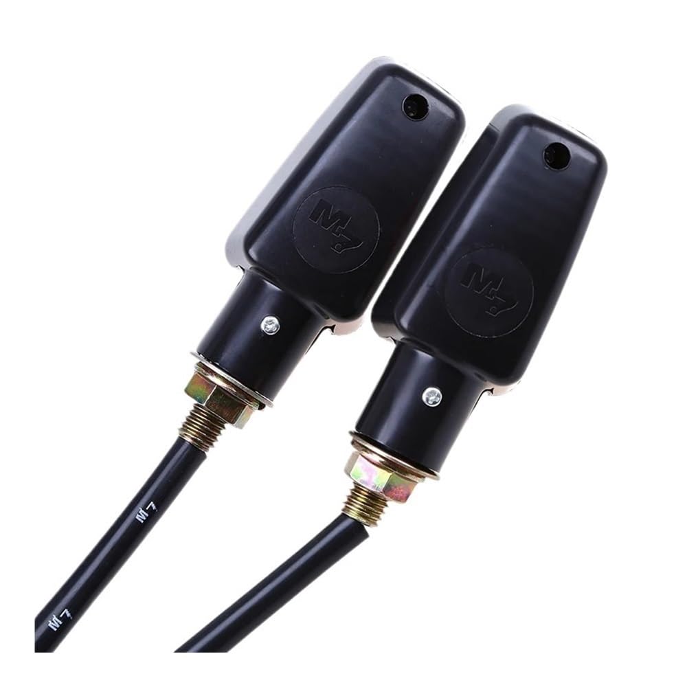 4 uniwersalne kierunkowskazy do motocykli Suzuki, 12 V, 10 W, kolor bursztynowy.