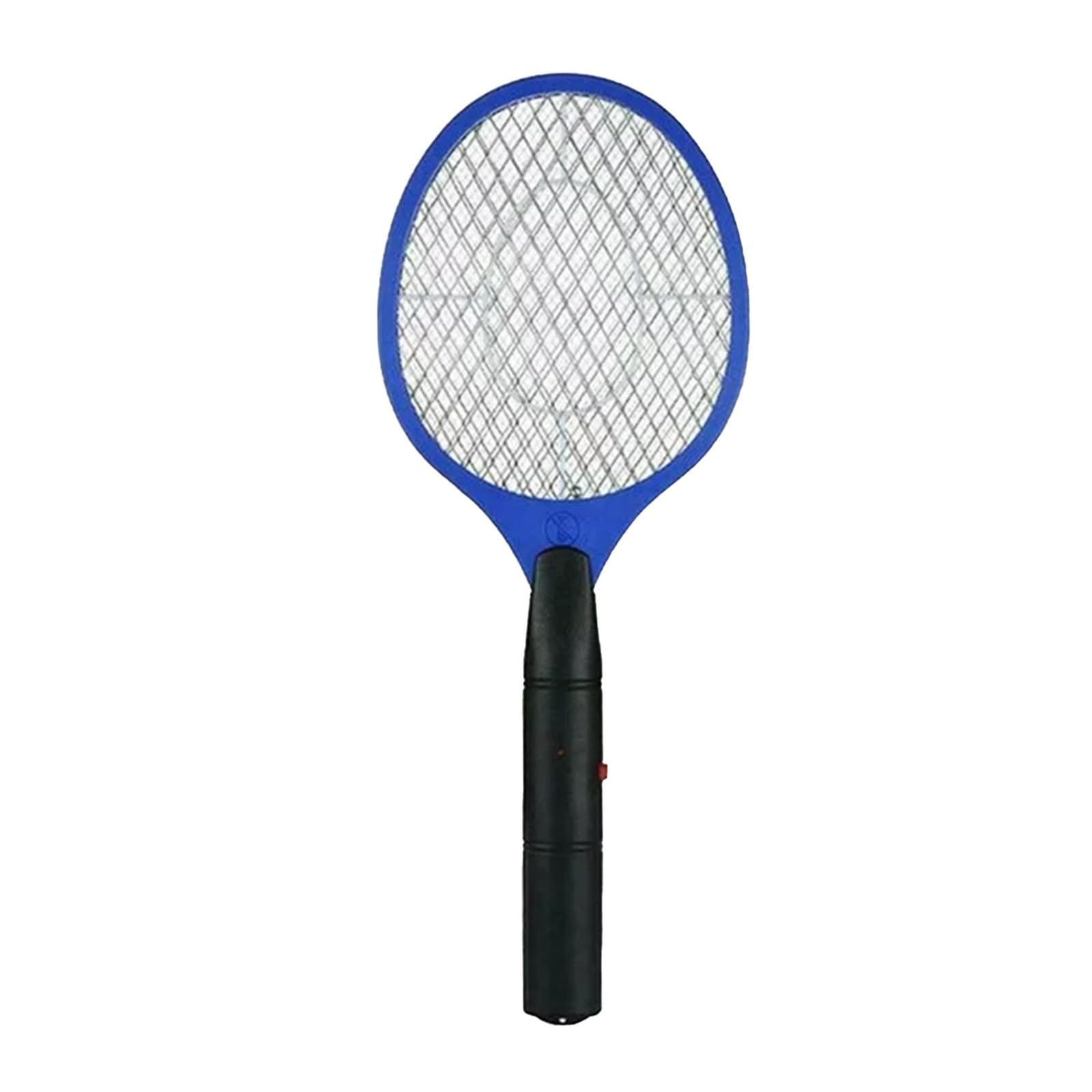 Electric Fly Swatter, Bug Zapper Racket, Battery Powered Mosquito Swatter for Indoor Outdoor Use, Handheld Fly Killer with 3-Layer Safety Mesh, Portable Insect Swatter for Camping Garden Travel(Blue)