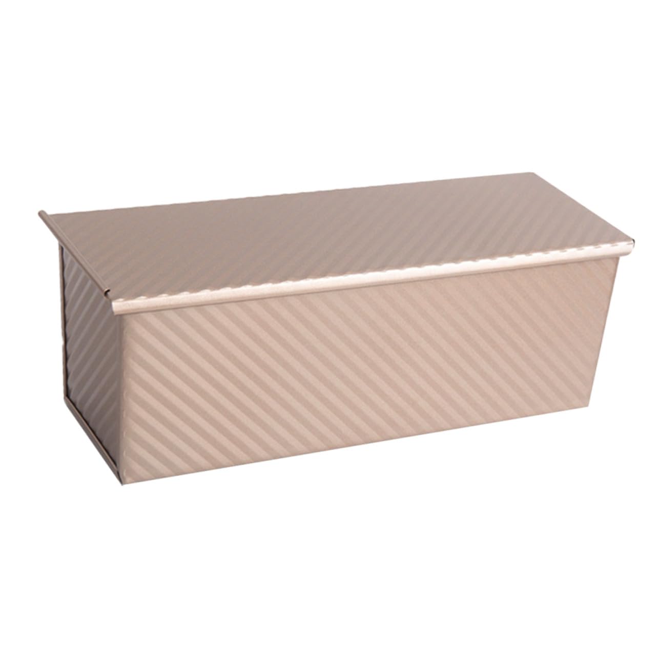ULTECHNOVO Molde para Pan con Tapa de Carbon Steel Caja para Tostadas de Molde Antiadherente para Hornear