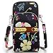 Produktbild Fitnessstudio Fitness Handytasche Schlüsselhalter für iPhone 13 Pro/ 12 Pro/Xs Max/XR, Galaxy S10 Plus, Huawei P30 Pro (Blume#2)