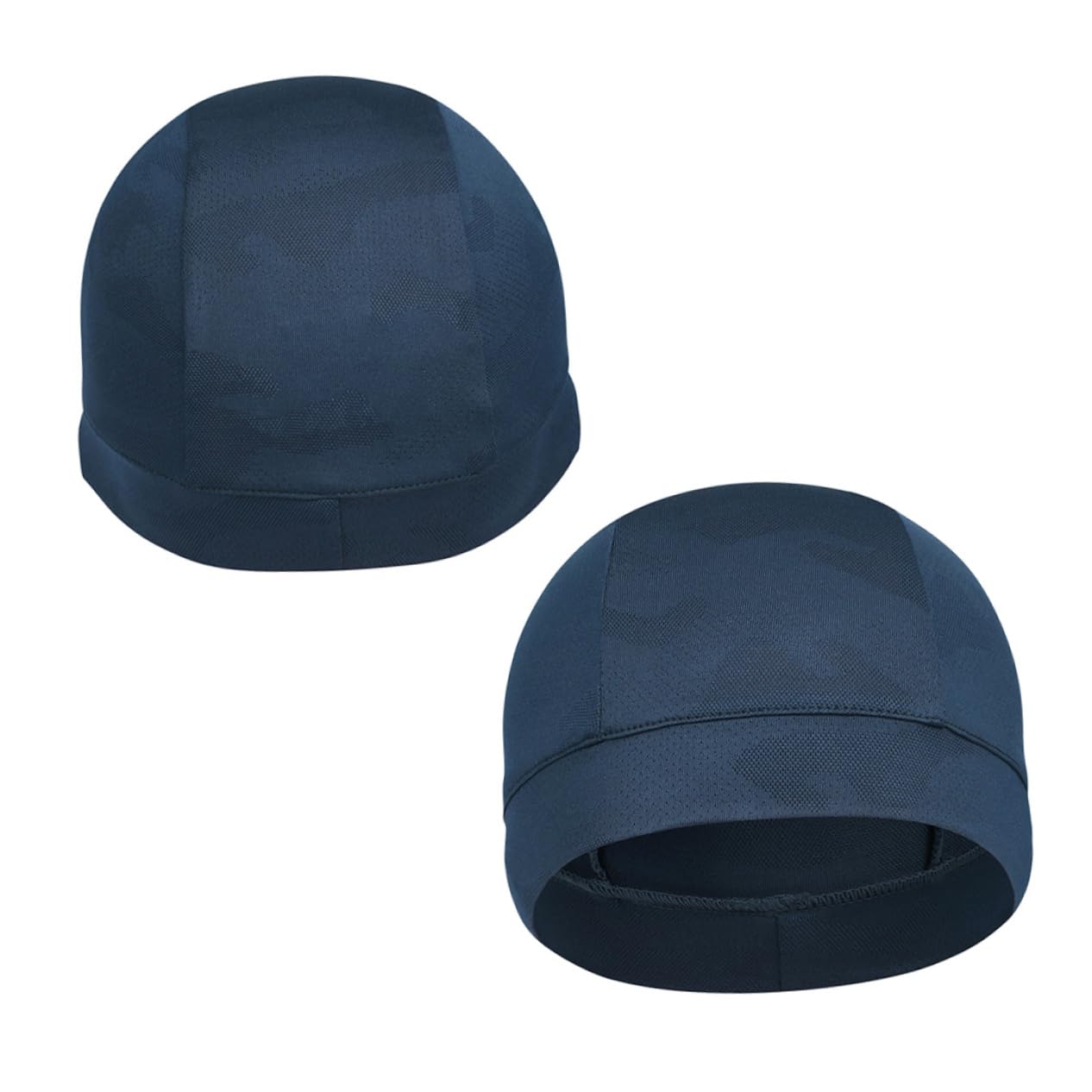 COSMEVIVI 1pc Sports Hat for Outdoor Activities Quick-Drying Breathable Liner Cap Lightweight and Moisture-Absorbing for Cycling Running and Fishing Navy