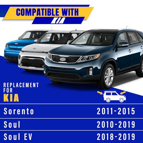 Image of 3 wipers Replacement for 2011-2015 Kia Sorento /2010-2019 Kia Soul /2018-2019 Soul EV, Windshield Wiper Blades Original Equipment Replacement - 24 inch /20 inch /11 inch (Set of 3) U /J HOOK