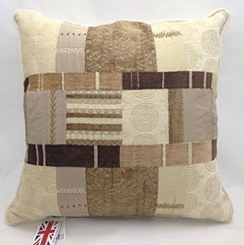 Cuscini da Divano 2 pz | Cuscino decorativo Marrone 60 x 60 cm Tessuto | Leroy Merlin